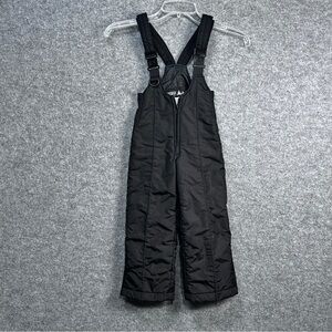 WFS Element Gear Black Snow Bib Overalls Size 3T Winter Snow Pants Outdoor Warm
